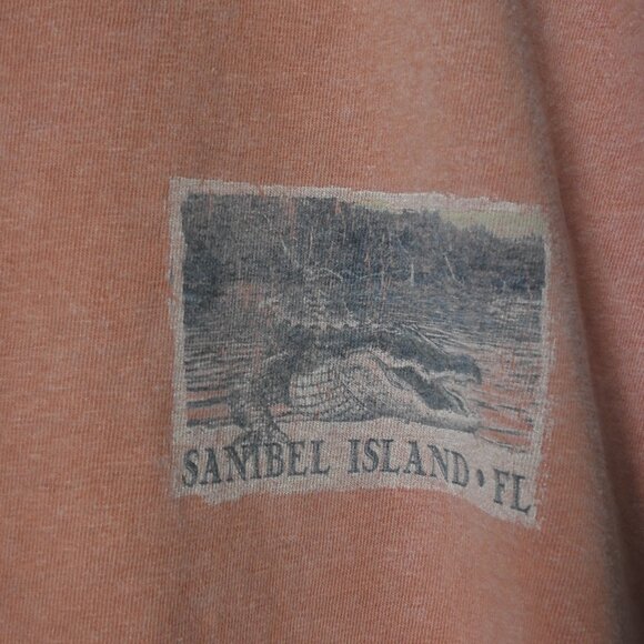 Comfort Colors Orange Short Sleeve Graphic Tee - Size XL - Picture 3 of 7